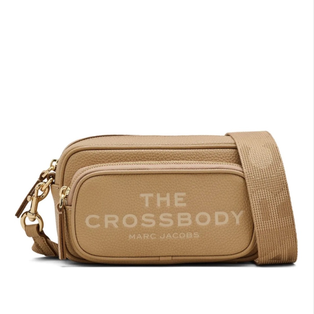 ❌SOLD ❌ New Marc Jacobs The Crossbody Bag Tan - Picture 1 of 11